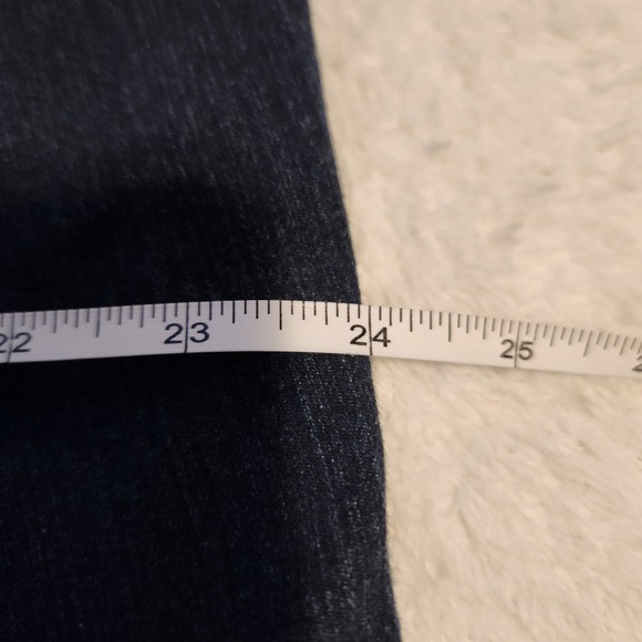 Torrid Super Stretch Jegging Dark Wash High Rise Triple Button Jeans 24T Tall - Picture 6 of 8